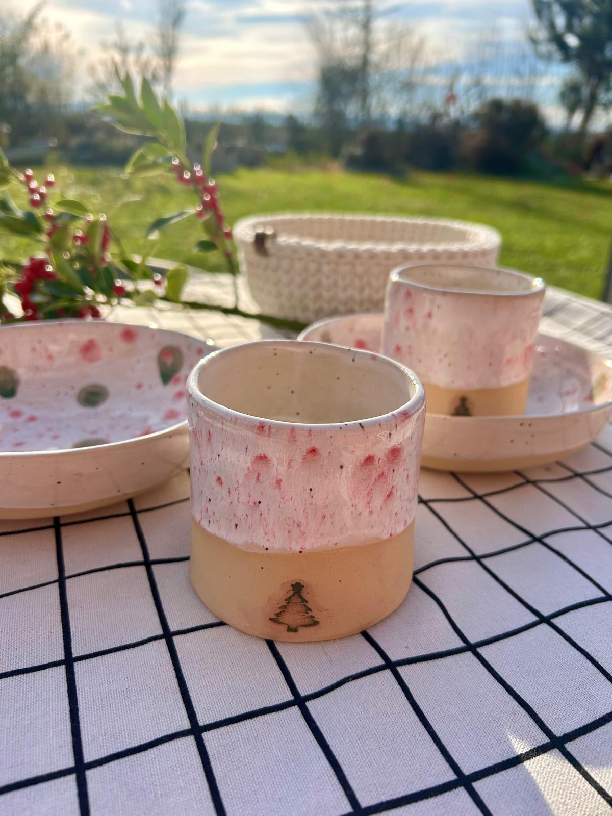 Schale 21cm & Becher Set (je 1 x ) Xmas