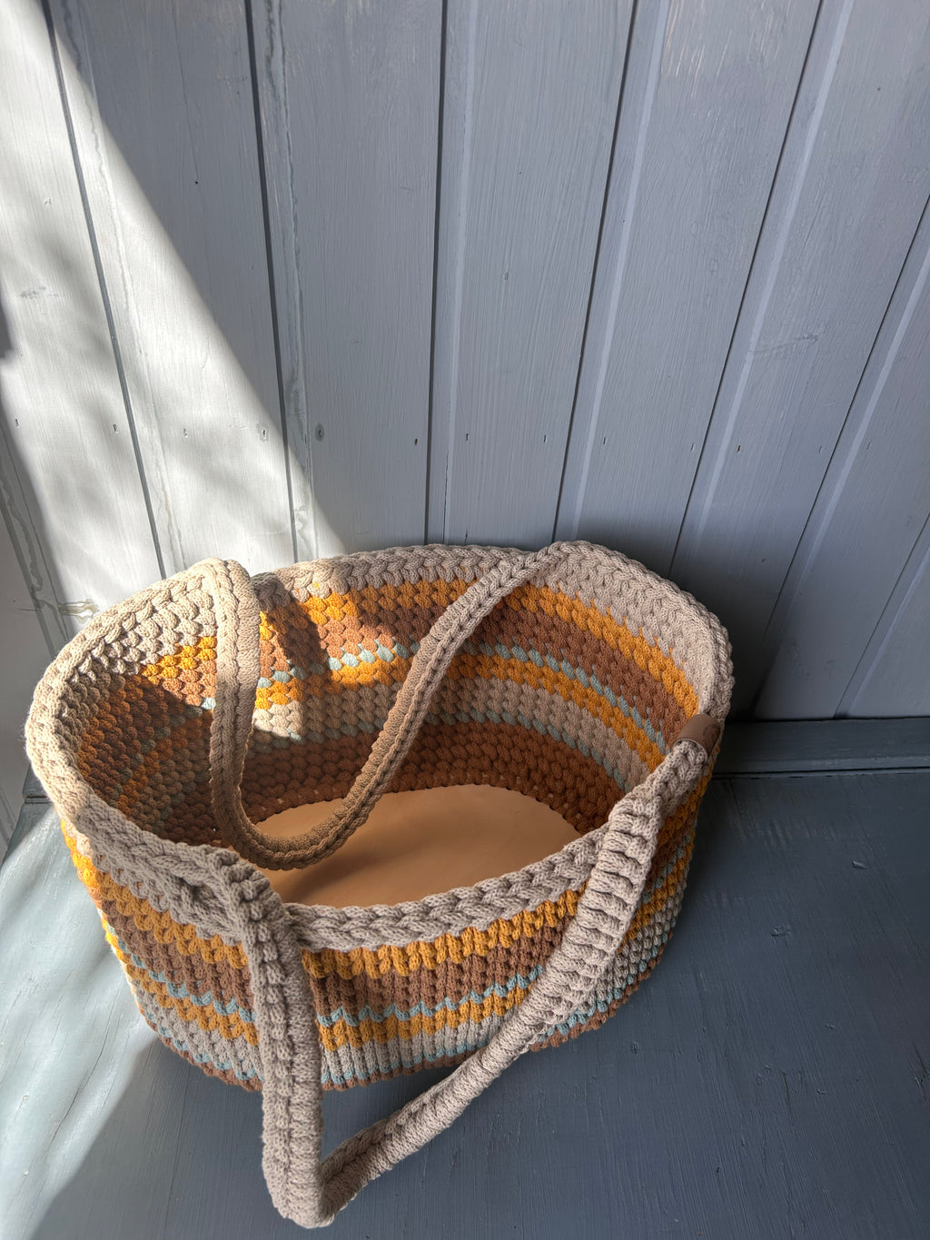 Korb mit Griff: Hoch 20cm I Lang 38cm