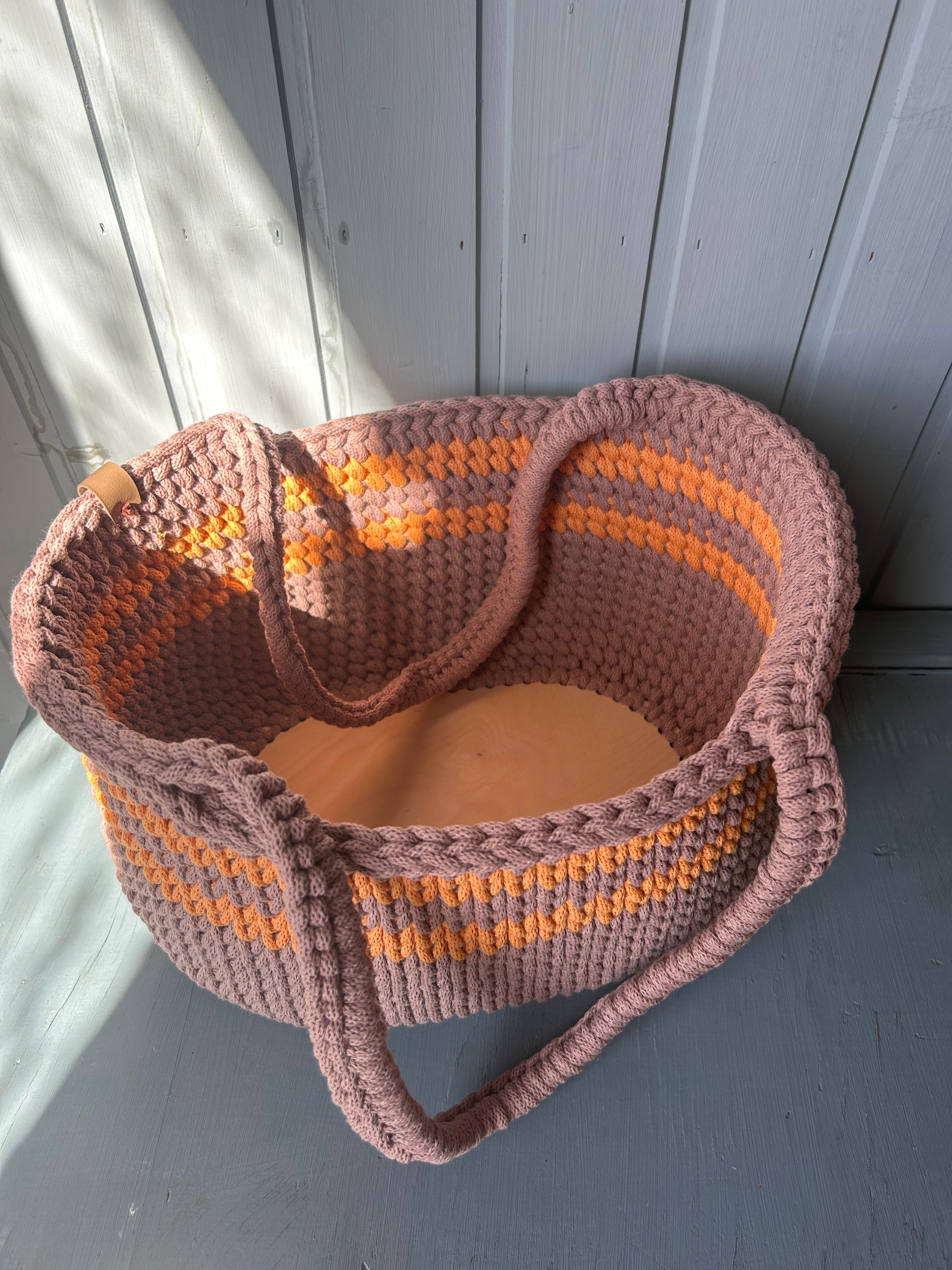 Korb mit Griff: Hoch 20cm I Lang 38cm