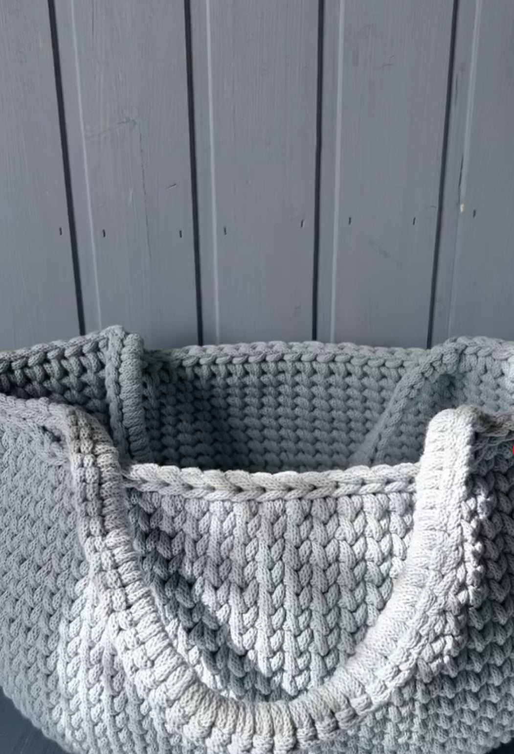 Korb mit Griff: Hoch 20cm I Lang 38cm