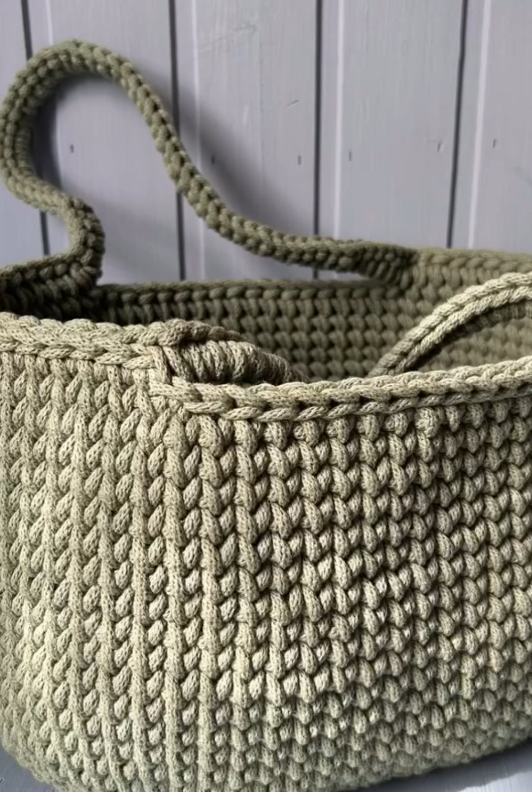 Korb mit Griff: Hoch 20cm I Lang 38cm