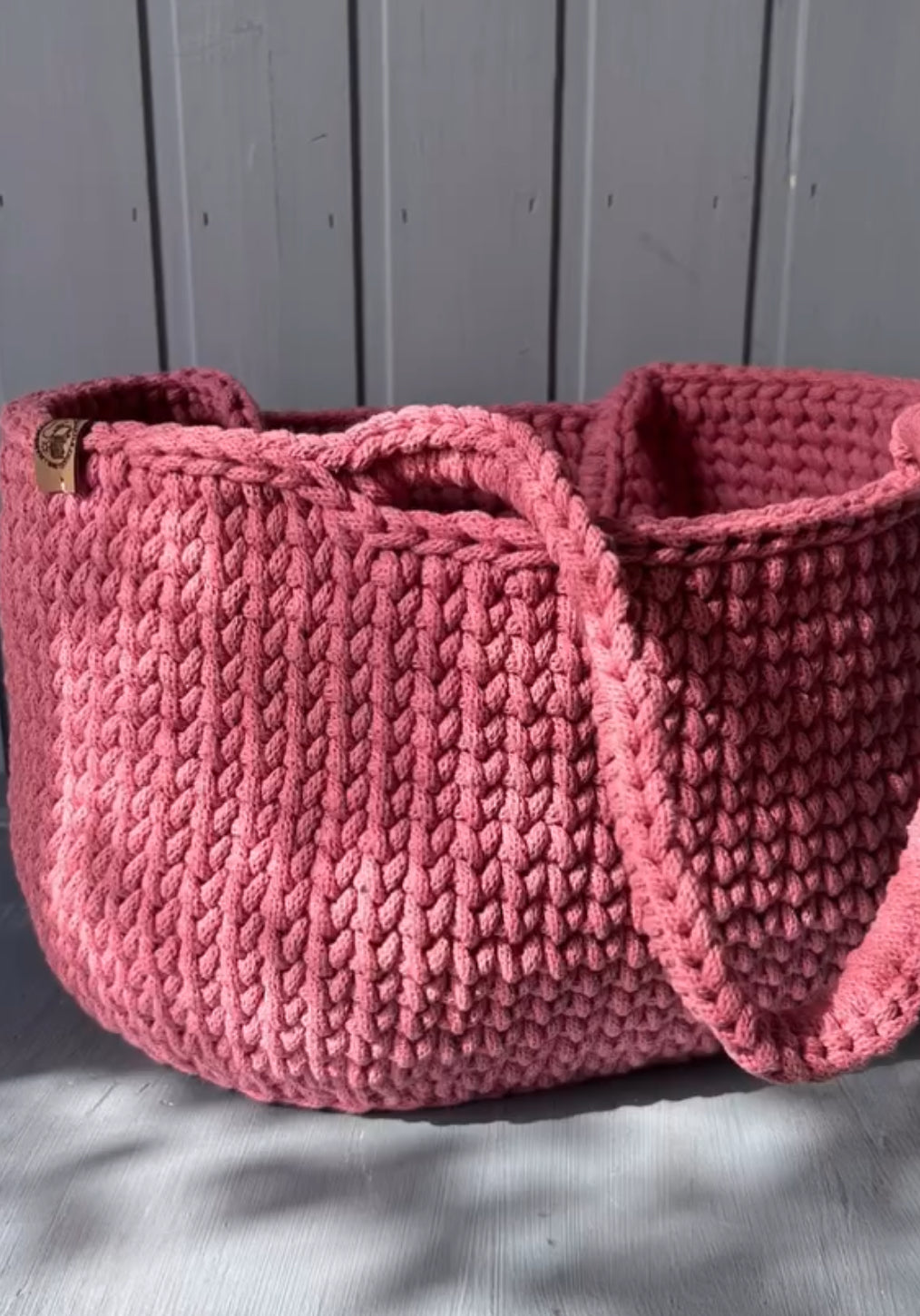 Korb mit Griff: Hoch 20cm I Lang 38cm