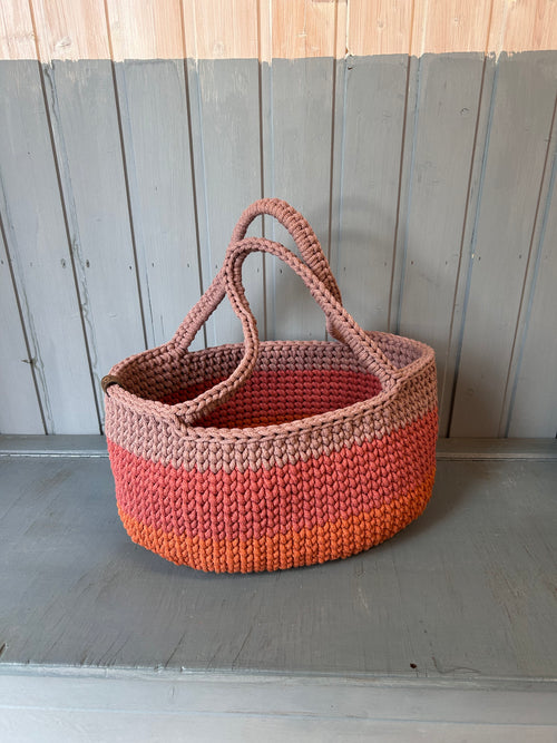 Korb mit Griff: Hoch 20cm I Lang 38cm – Fritzis Bauwagenwerkstatt