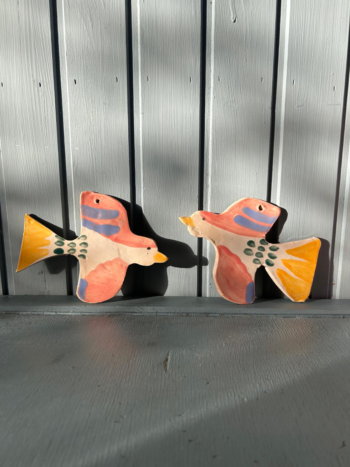 Dekoration Vögel 2er Set