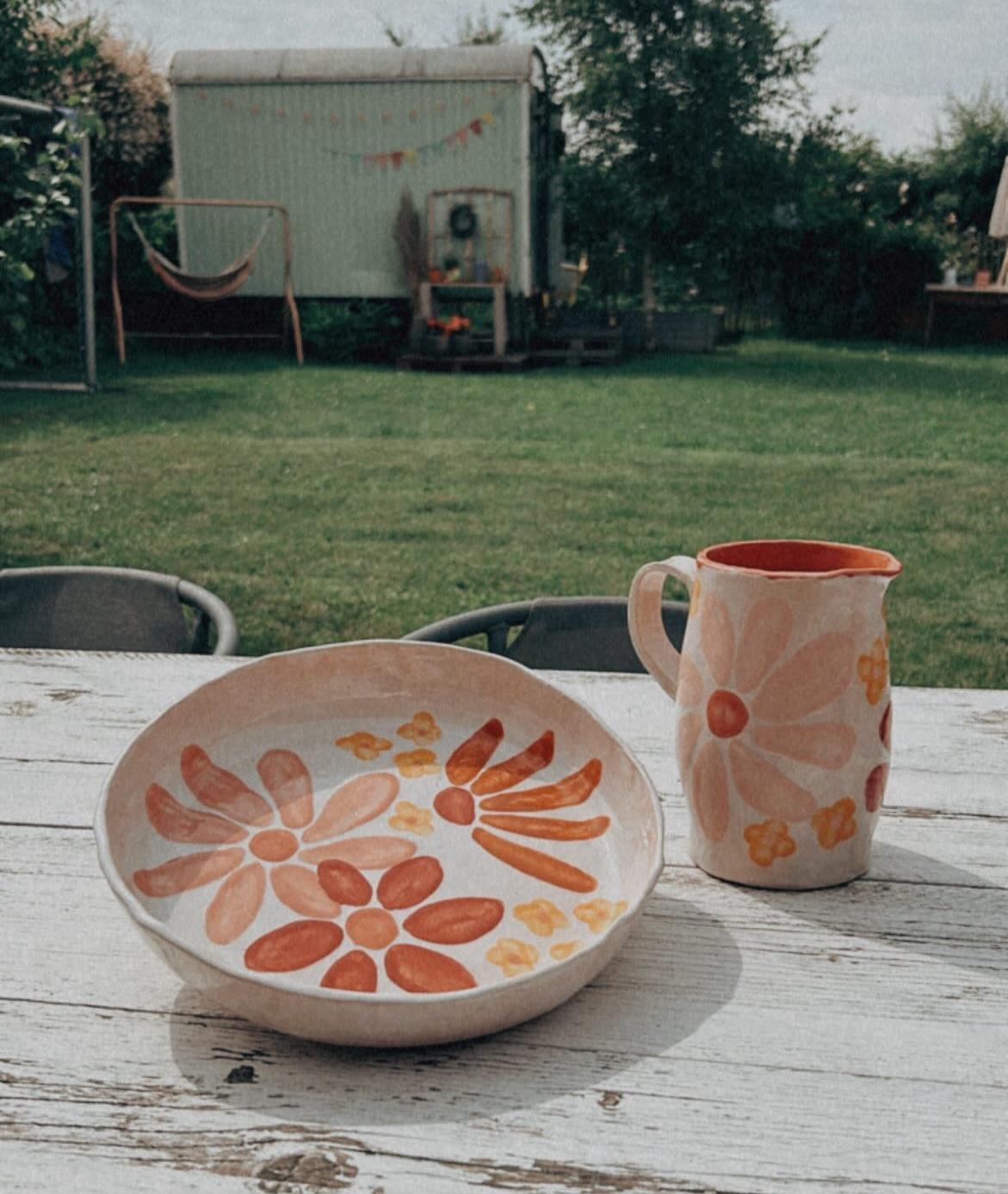 Schale 28cm & Vase Set