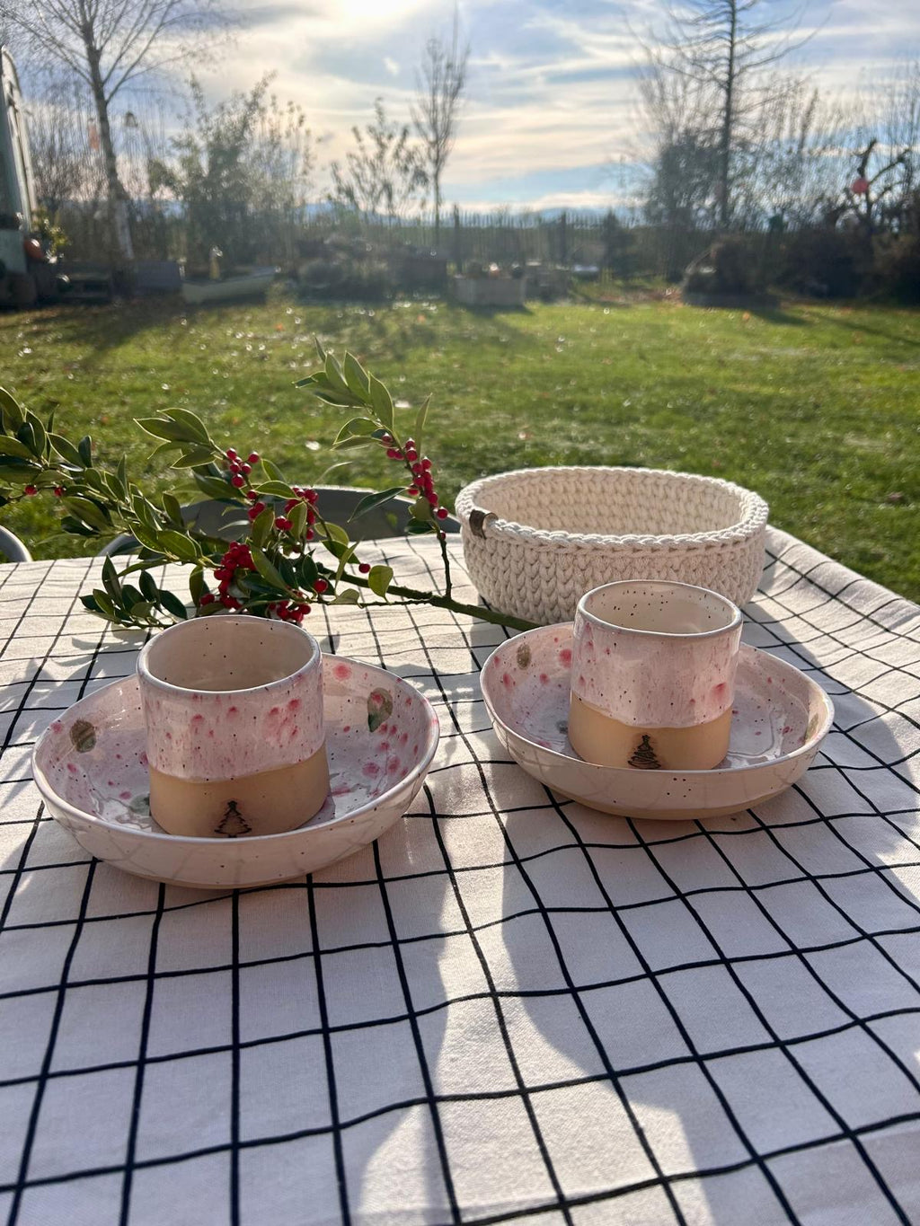 Schale 21cm & Becher Set (je 1 x ) Xmas