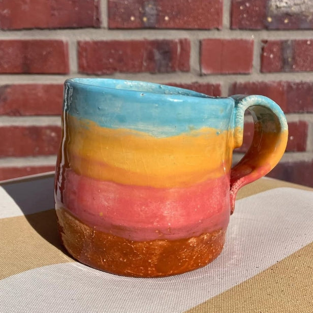 Tee Tasse - Regenbogen